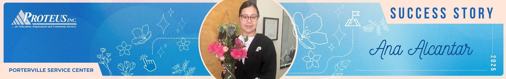 success story Ana Alcantar - Banner Narrow